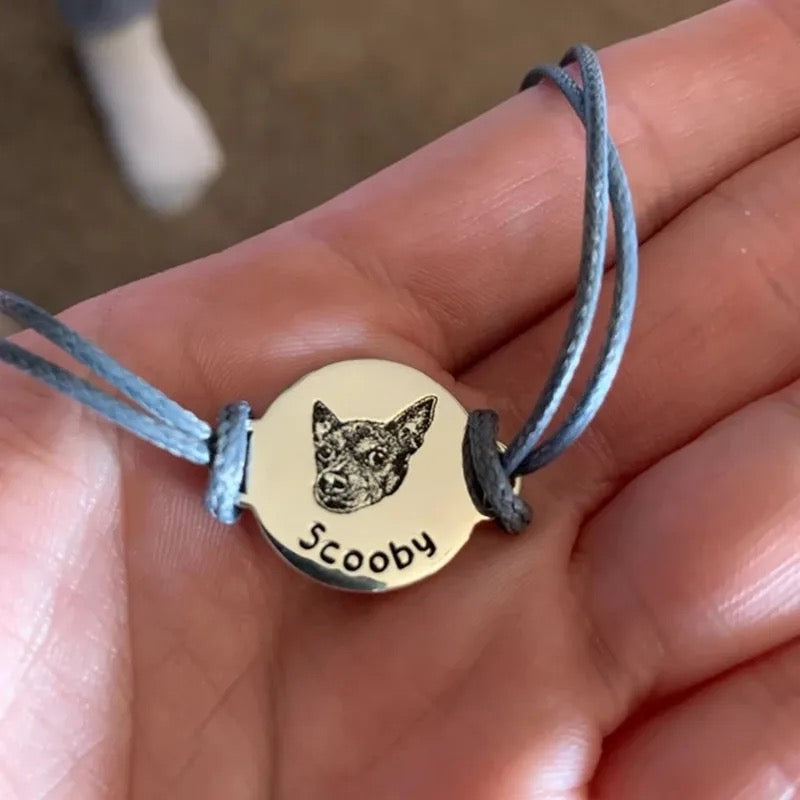 Personalized Pet Engraved Bracelet