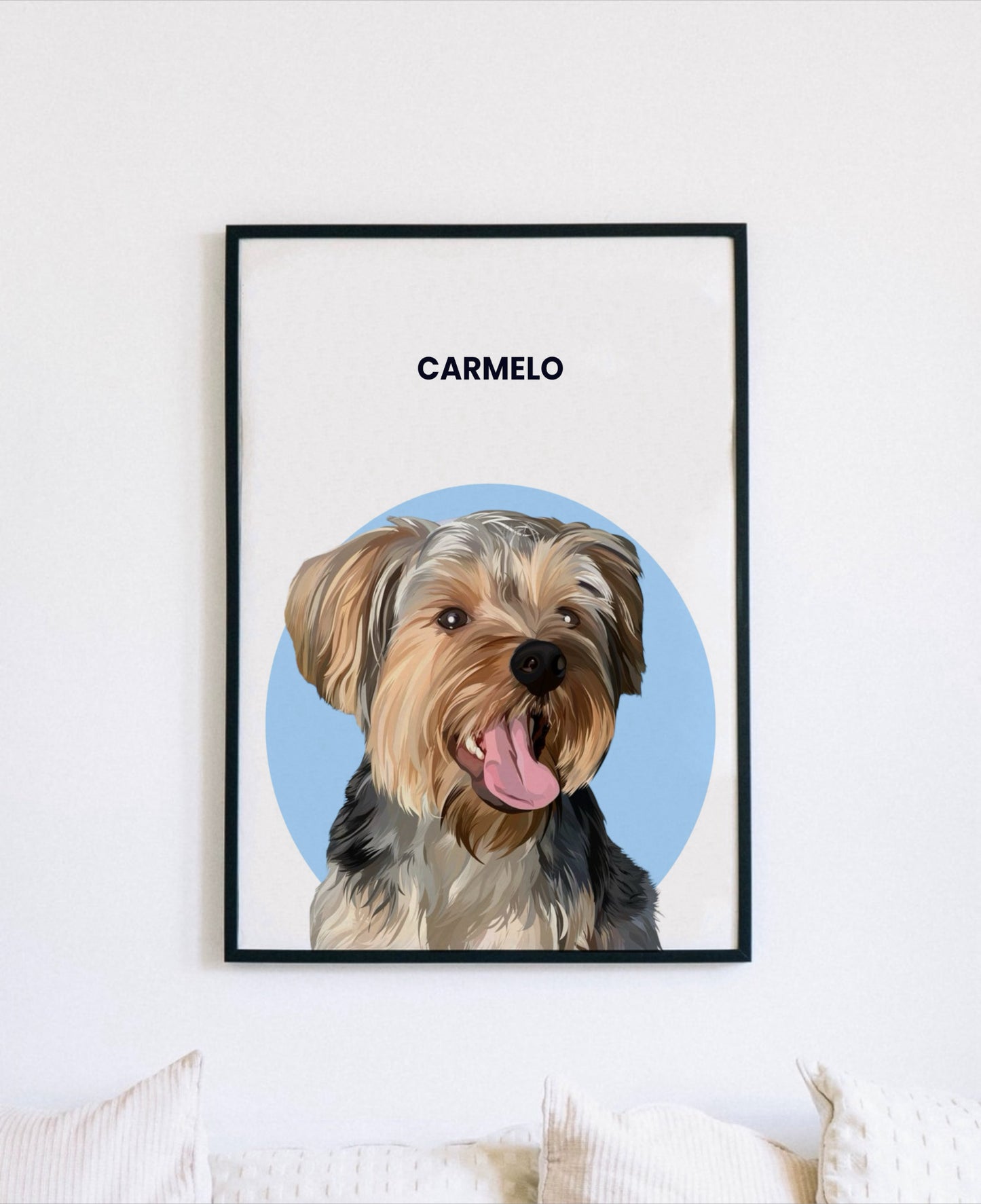 Minimalist Pet Portrait