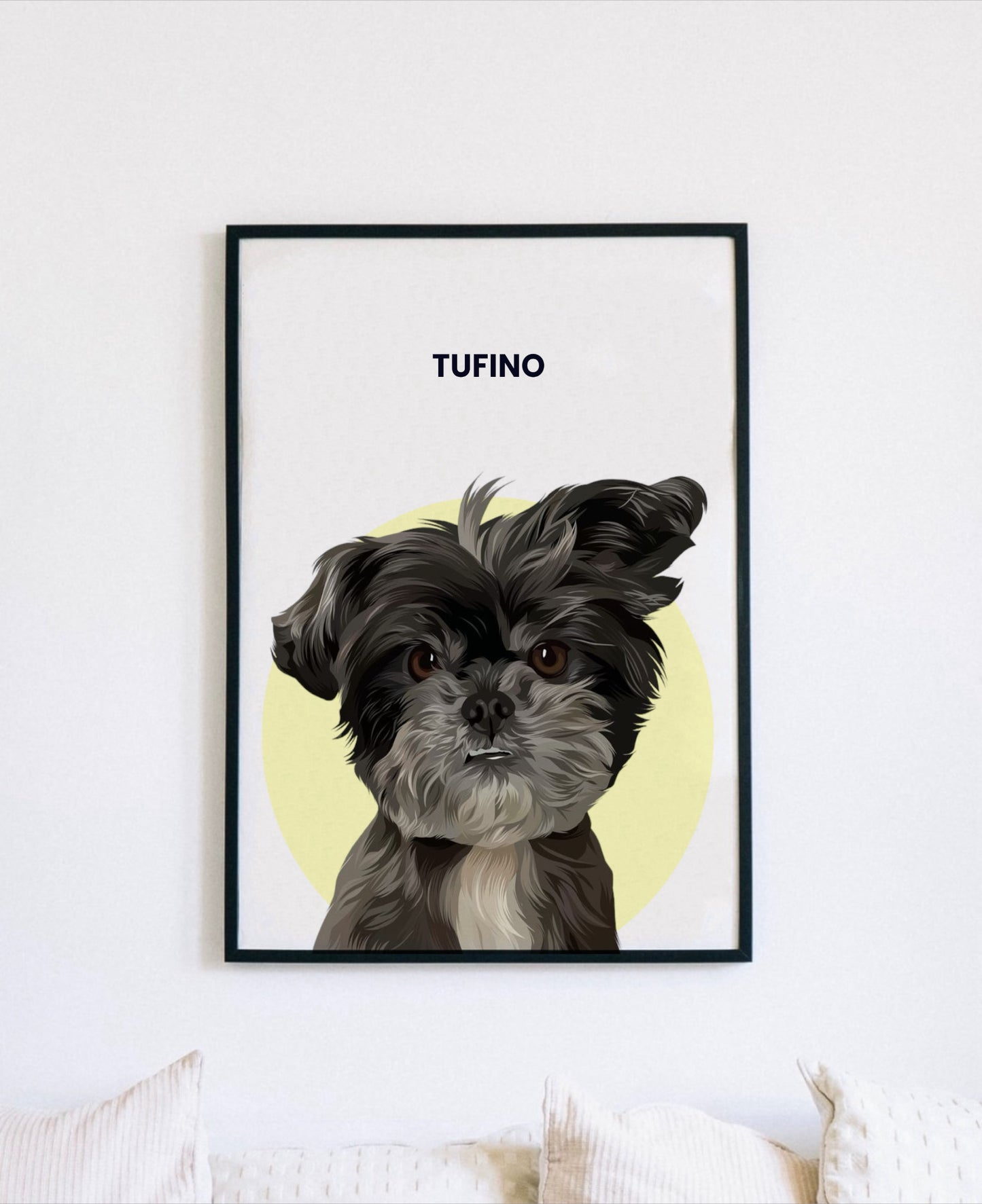 Minimalist Pet Portrait