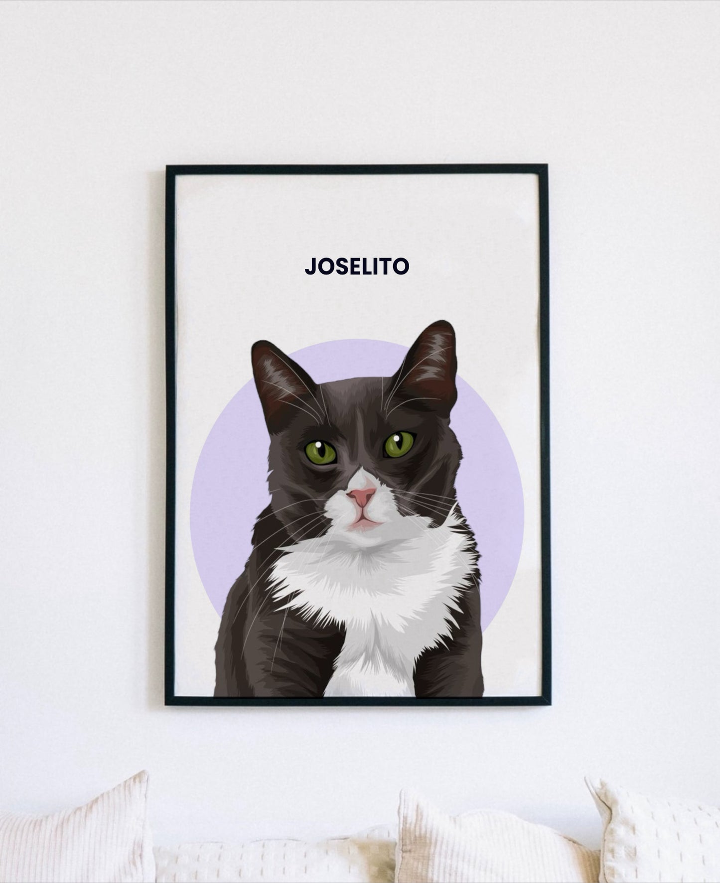 Minimalist Pet Portrait